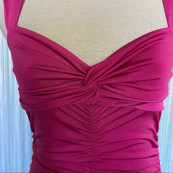 Pink Ruched Dress - Picture 3 of 16